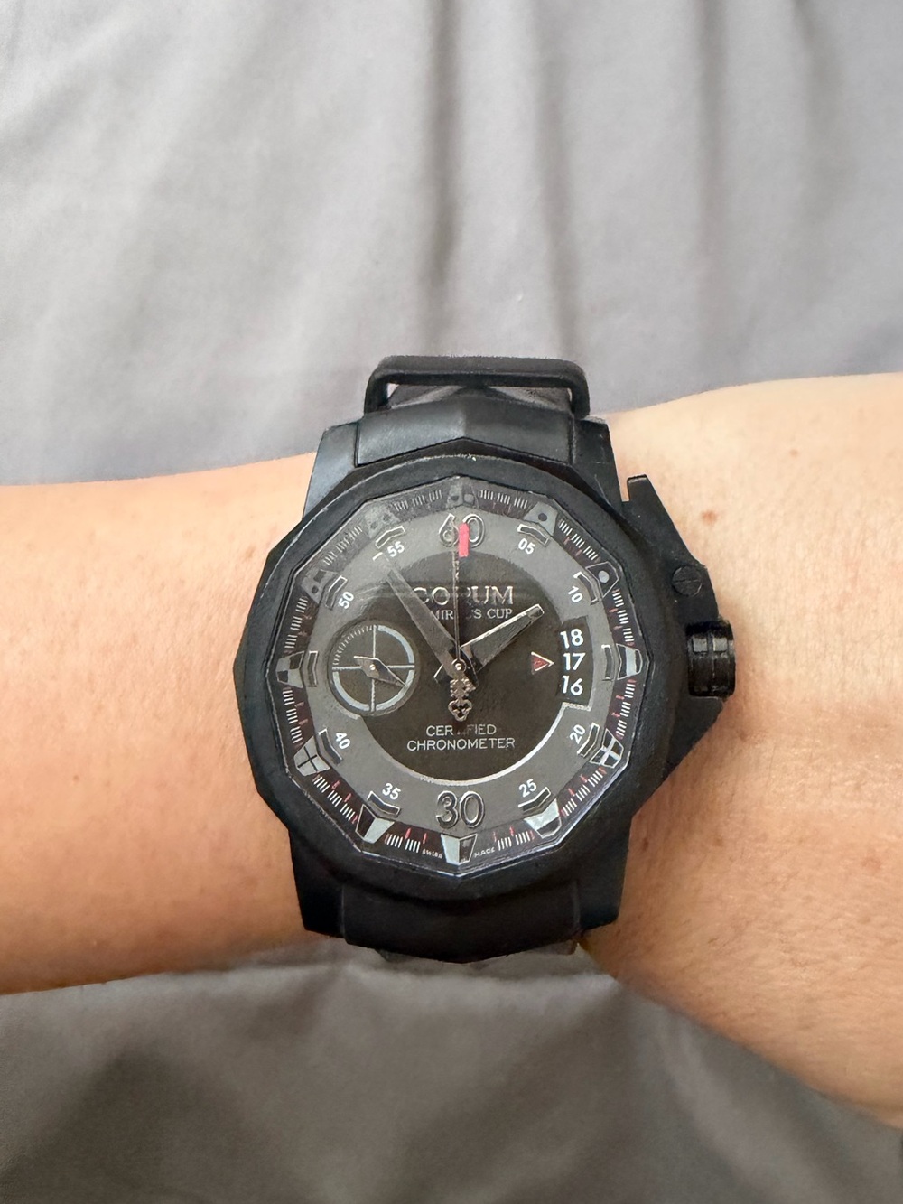 Authentic Corum Admiral’s Cup Chronograph – Limited Edition (1 of 555)